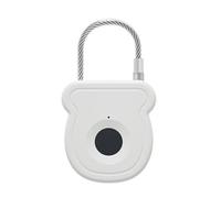 Calange De Huellas Digitales - Bloqueo De Equipaje Sin Llave | Perno Combinado Robusto | Lorche Recargable Usb | Abs Abspersherspriment Pridlock D'empring Figral Para La Puerta De La Puerta De Droyage