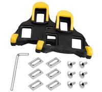 Calas de Bicicleta de Carretera, calas de Ciclismo compatibles con Shimano SPD SL, aptas para Pedales de Carretera y Zapatillas Ciclismo Carretera, Compatible con SM-SH10 SM-SH11 SM-SH12