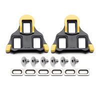 Calas de Bicicleta de Carretera, Compatible con Shimano SL Pedales (SH11 SH12 SH10) y SH51, para Carreras de Bicicletas, Rojo/Azul/Amarillo/Negro