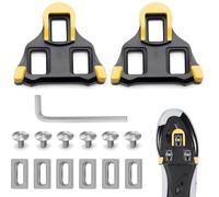 Calas de Bicicleta de Carretera,Juego de Accesorios para Bicicleta,Pedales de Tacos,Zapatos de Interior,Calas de Bicicleta de Carretera Compatibles Shimano SPD-SL SM-H10 SM-H11 SM-H12 Pedales de Calas