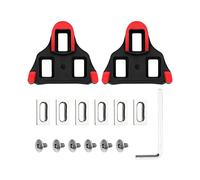 Calas de Ciclismo, Juego de Calas para Look Kéo, Calas de Ciclismo Kéo para Ciclismo y Carretera,Cala para Look con Tornillos Compatibles con Kéo Structure y Kéo Pedals con Agarre