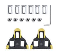 Calas de Pedal de Bicicleta Namvo de 2 Piezas con calas de Bicicleta Shimano SPD SM-SH51 para Uso en Carretera e Interior