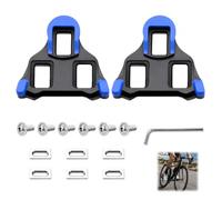 Calas Look Keo Compatibles Shimano SPD-SL SM-SH11 SM-SH12, Calas Bicicleta Carretera Tacos Flotantes 2° Zapatillas Ciclismo 3 Agujeros, Pedales Ruta Tornillos Arandelas Llave Allen, Accesorio Repuesto