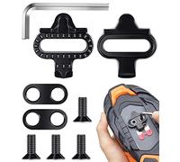 Calas MTB SPD Pedales Autobloqueantes Juego Tacos para Bicicleta Montaña, alas de precisión de 2 Agujeros para Zapatillas de Ciclismo | Compatible con Pedales Tipo