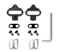 Calas SPD para bicicleta - Calas de 2 tornillos compatibles con Shimano SPD SH51 Calas para pedales SPD Calas para MTB Calas para ciclismo indoor Calas