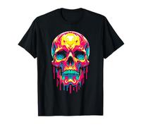 Calavera Abeza Huesos - Calavera Camiseta