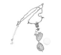 Calavera Colgante para Coche, Difusor Ambientador para Coche Colgantes | Difusor de aceite multiusos para ambientador de coche, difusor de perfume para coche - El coche automotriz del ornamento del me
