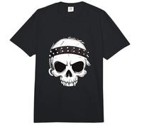 Calavera con Diadema de Tachuelas - Punk Rock Comfort Colors Adult Heavyweight T-Shirt