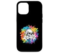 Calavera con lirios para godos y emos Carcasa para iPhone 12/12 Pro