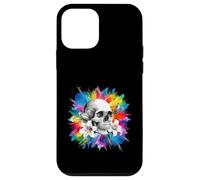 Calavera con Lirios para godos y emos Carcasa para iPhone 12 Mini