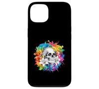 Calavera con lirios para godos y emos Carcasa para iPhone 13
