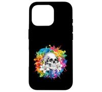 Calavera con lirios para godos y emos Carcasa para iPhone 16 Pro