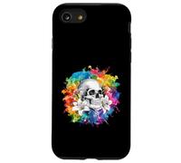 Calavera con lirios para godos y emos Carcasa para iPhone SE (2020) / 7 / 8