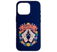 Calavera de Azúcar Dia de los Muertos Armada hasta los Huesos Carcasa para iPhone 16 Pro