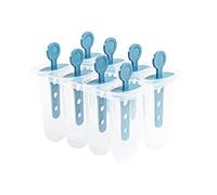 Calavera De Cristal Hielo en casa Mini Dormitorio Fabricante de Hielo niños DIY Paleta Paleta Modelo Molde Silicona Bombones (Blue, One Size)