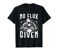 Calavera de Soldador Esqueleto sin Flujo Dado Trabajo de Soldadura Humor Camiseta