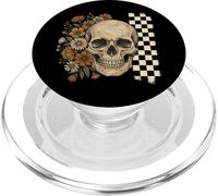 Calavera Flor Summerween PopSockets PopGrip para MagSafe