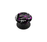 Calavera fósil de Acrocanthosaurus: Terror of The South Streetwear PopSockets PopGrip Adhesivo