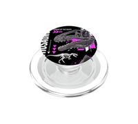 Calavera fósil de Acrocanthosaurus: Terror of The South Streetwear PopSockets PopGrip para MagSafe