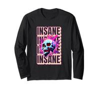 Calavera Loca Manga Larga