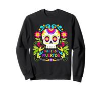 Calavera mexicana Dia de los Muertos mujer Sugar skull Sudadera