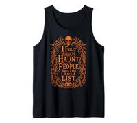 Calavera Sarcástica Asustar Personas Dark Humor Halloween Camiseta sin Mangas