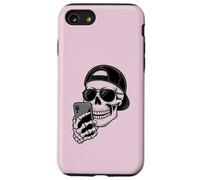 Calavera Selfie Cool Skeleton Art Moderno Carcasa para iPhone SE (2020) / 7/8