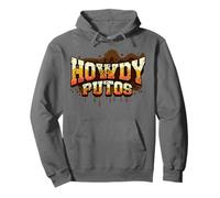 Calavera Vaquera Howdy Hola Putos Funny Western Spanish Sudadera con Capucha