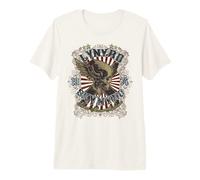 Calavera Vintage de Lynyrd Skynyrd Sweet Home Alabama Biker 1974 Camiseta Premium