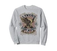 Calavera Vintage de Lynyrd Skynyrd Sweet Home Alabama Biker 1974 Sudadera