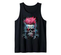 Calavera zombi Horror Punk Camiseta sin Mangas