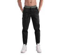 Calcas De Trabalho Homem, Pantalones Casuales con CordóN para Hombre Pantalones Cargo Sueltos Pantalones TamañO para Deportes Al Libre Moda Tendencia Pantalones Cargo