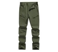 Calças De Trabalho, Pantalones Cargo Largos Casuales De Color Liso Para Hombre Con Múltiples Bolsillos Pantalones Des Trabajo Holgados Pantalon Des Trekking Holgados Para Hombre Pantalon Tácticos