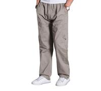 Calças De Trabalho, Pantalones Cargo Largos Elásticos para Hombre con Bolsillos Pantalones De Trabajo Holgados Y Cómodos Pantalon Cargo Sueltos Pantalon Tácticos Des Pierna Ancha Des Senderismo