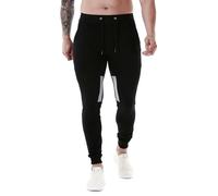 Calcas Fato Treino Homem, Pantalones Deportivos Informales para Hombre con Cintura Ajustable Y Bolsillo Seguro para Correr Y Uso Diario En Temporadas