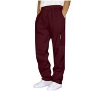 Calcas Fato Treino Homem, Pantalones Deportivos TéRmicos De Invierno para Hombre Tejido Polar CáLido Y Confort Holgado Pierna Recta