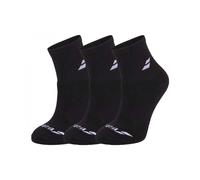Calcetin 3 Pairs Pack Babolat Negro Junior