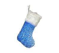 Calcetín de Navidad con lentejuelas, decoración navideña con lentejuelas y purpurina, medias de temporada, para chimenea, árbol de Navidad, fiesta, regalo, adultos, familia, así como niños