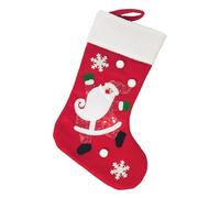 Calcetín de Papá Noel, calcetín de Navidad, botas de Papá Noel para rellenar y colgar, calcetín de Papá Noel, decoración navideña para chimenea, árbol de Navidad, pared, escalera