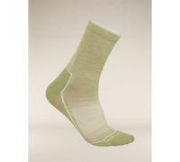 Calcetín de senderismo para mujer Icebreaker Cool-Lite Quarter LICHEN/GLASS