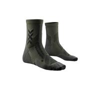 Calcetín de senderismo X-SOCKS HIKE DISCOVER ANKLE (SAGE OSCURO/NEGRO)