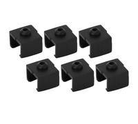 Calcetín de Silicona de 6 Piezas para Ender 3 V3 SE, Cubierta del Bloque del Calentador Hotend de la Impresora 3D, Piezas de Repuesto de la Impresora 3D