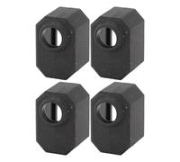 Calcetín de Silicona para Impresora 3D para Prusa MK4, 4 Piezas Hotend Calcetín de Silicona Bloque Calentador Cubierta de Silicona para Impresoras 3D Prusa XL, Resistente a Altas