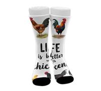 Calcetín de Trabajo Gallo Calcetines Estampados Ejecutivo Paquete de 2