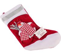 Calcetín decorativo de Navidad con muñeca de nieve - Tumtoyz