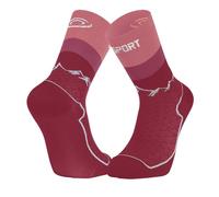 Calcetín doble BV sport SOCQUETTE DOUBLE GR ''HAUTE - POLYAMIDE'' (ROSE)