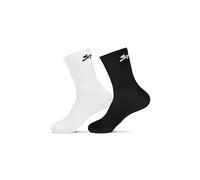 CALCETIN PACK 2 UDS. ANATOMIC MEDIO UNISEX BLANCO - NEGRO T. 38/42