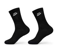 Spiuk Pack 2 UDS. XP Largo CALCETIN, Adultos Unisex, Negro, T. 36/39