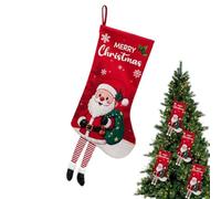 Calcetín Para Árbol Navideño Bolsa De Almacenamiento Para Caramelos Grandes