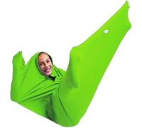 Calcetín sensorial dinámico para adultos, cápsula de sueño sensorial con peso, manta alternativa para hombres, mujeres y adolescentes (verde, S, S)